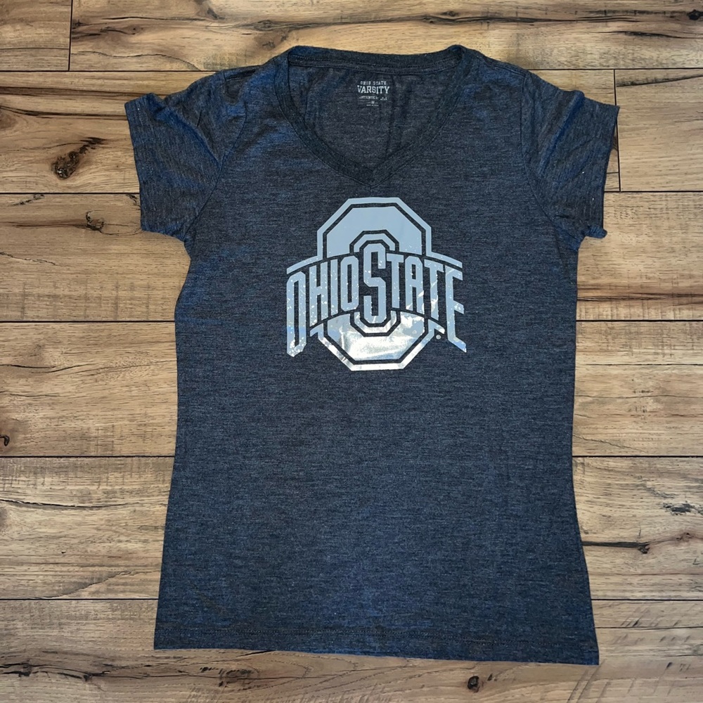 gray ohio state tee 21